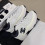 chanel White black sneakers