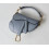Dior Micro Saddle Bag blue