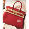 Hermes birkin 30 rouge casaoue espom gold hardwork