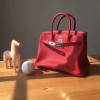 Hermes birkin 30 rouge casaoue espom gold hardwork
