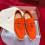 Chaussures Femme | Mocassins Summer Charms Walk Orange Rust | Loro Piana