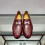 Paris Hermes Moccasin Maroon