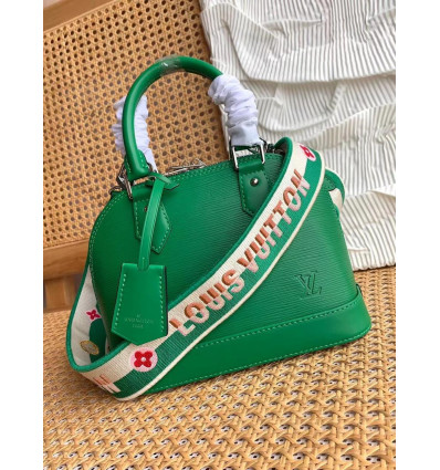 Louis Vuitton Alma BB Vert Epi Leather M59357