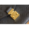 Louis Vuitton Micro Metis Black Monogram Empreinte Leather Replica