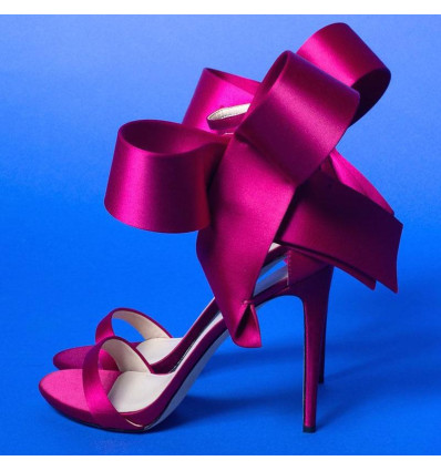 AMINAH ABDUL JILLIL Bow open-toe sandals