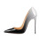 Black/white Patent Leather Kate Pumps