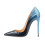 Bleu/light bleu Patent Leather Kate Pumps