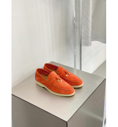Chaussures Femme | Mocassins Summer Charms Walk Rust | Loro Piana
