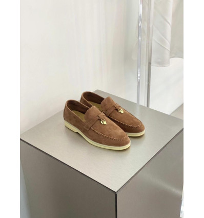 Chaussures Femme | Mocassins Summer Charms Walk Rust | Loro Piana