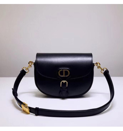 MICRO BOBBY BAG Black Box Calfskin