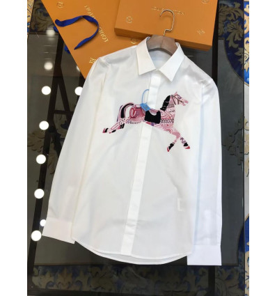 Shirt Long Sleeve Slim Casual