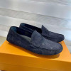 Monte Carlo Suede Men Moccasins Dark Blue