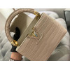 Genuine crocodile leather handbag