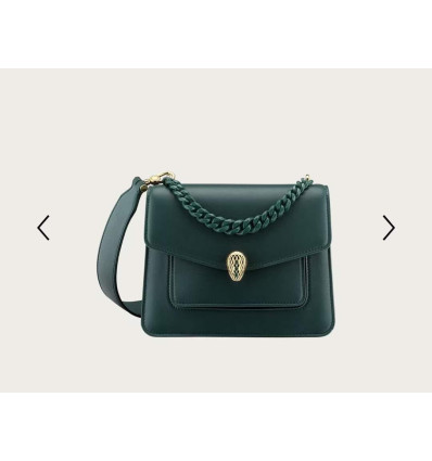 Serpenti Forever Chain Wallet Pink