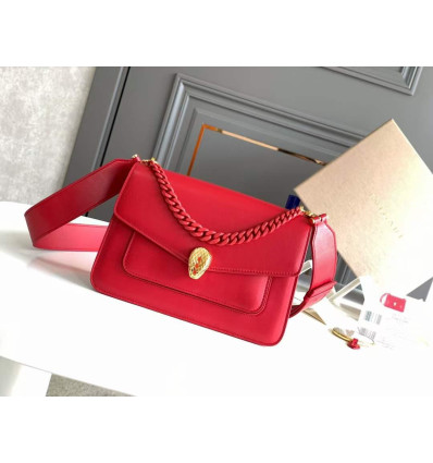 Serpenti Forever Chain Wallet Pink