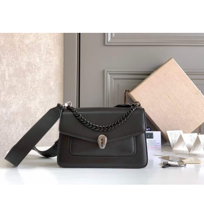 Serpenti Forever Chain Wallet Pink