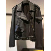 Natural Leather Women Coat Lambskin Leather Bomber Biker Jacket Long Sleeves